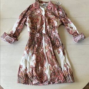 Foulard Paisley Print Opal Mini Dress